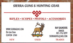 Sierra Guns Business Card